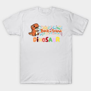 Back To School Dinosaurs T-Shirt